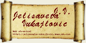 Jelisaveta Vukajlović vizit kartica